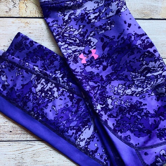 Girls UA heatgear leggings - Picture 1 of 7